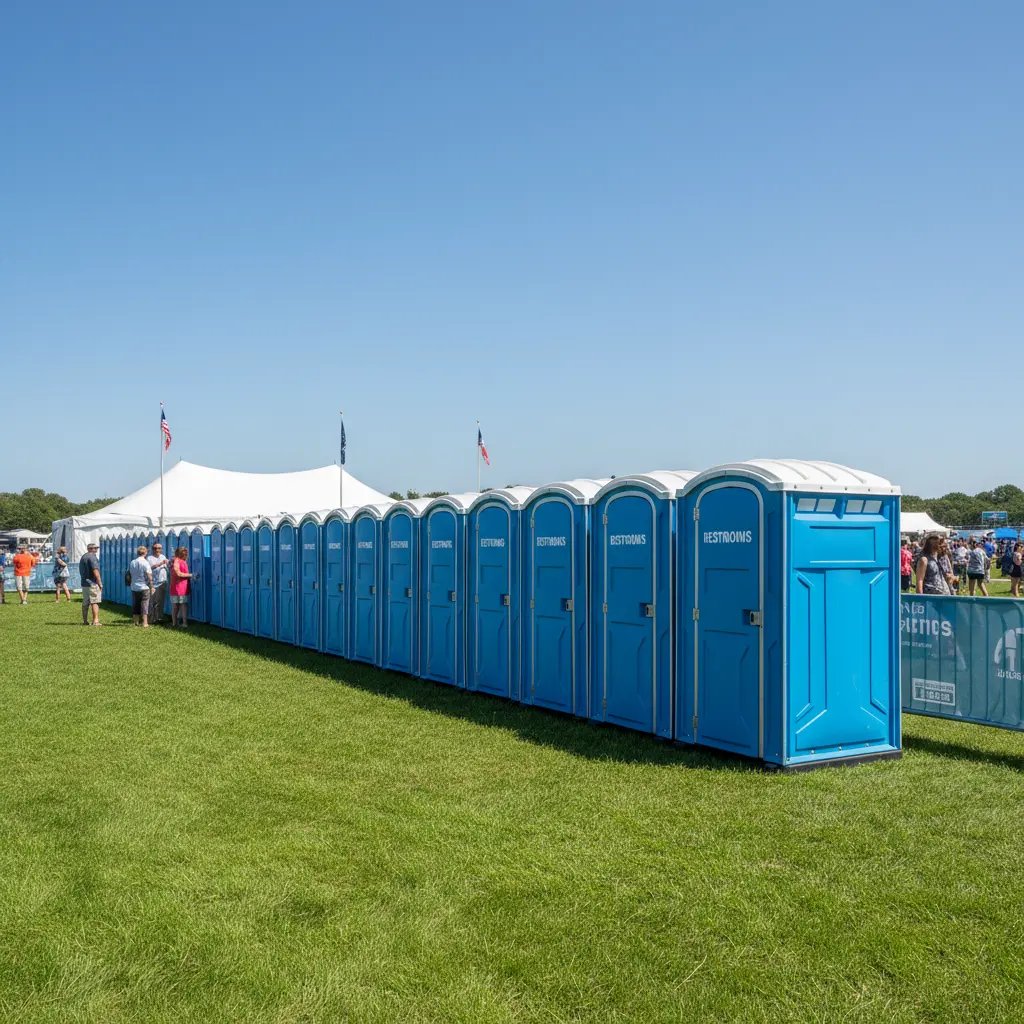Event porta potty rentals